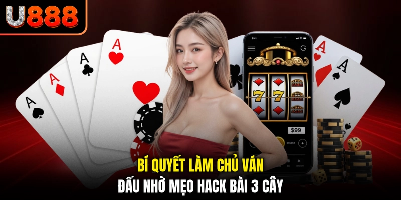 Bí quyết làm chủ ván đấu nhờ mẹo hack bài 3 cây