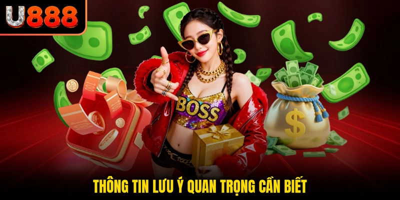 Thông tin lưu ý quan trọng cần biết