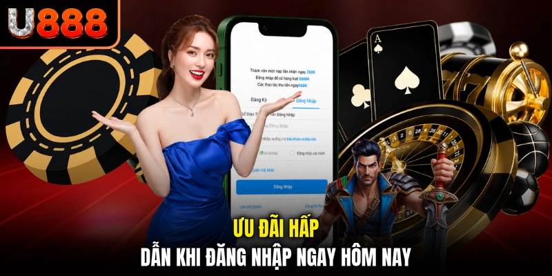 Ưu đãi hấp dẫn khi đăng nhập ngay hôm nay